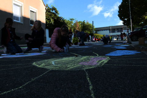 Straßenmalwettbewerb »Blühende Straßen«