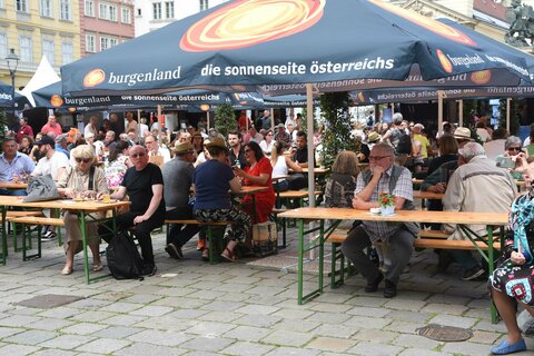 Das Burgenland Kul(t)inarium war am ersten Tag gut besucht.