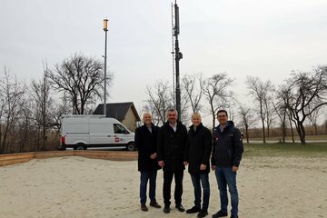 Sturmwarnanlage Seebad Illmitz