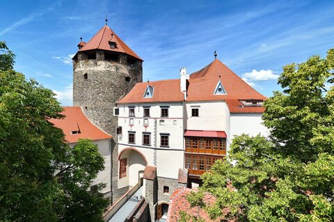 Rück- und Ausblick Burg Schlaining