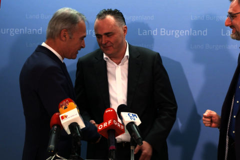 Gemeinsame PK von LH Doskozil mit Sozialpartnern