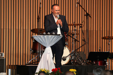 LH Hans Peter Doskozil bei seiner Eröffnungsrede
