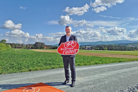 Infrastrukturlandesrat Heinrich Dorner lädt zur Teilnahme an der Aktion „Burgenland radelt zur Arbeit“