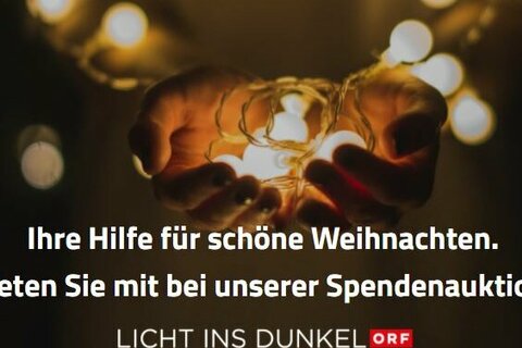 Vorschaubild für die Auktion des Landes Burgenland zu Gunsten von Licht ins Dunkel