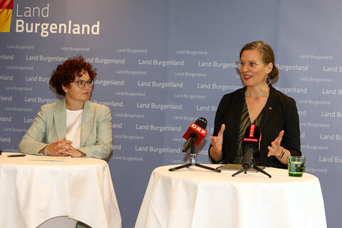 Landeshauptmann-Stellvertreterin Anja Haider-Wallner Landesrat mit Staatssekretärin Elisabeth Zehetner