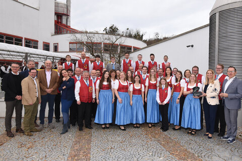 Der Ehrenpreis „Der Burgenländische Musikant 2025“ ging an den Musikverein Jugendkapelle Großpetersdorf.