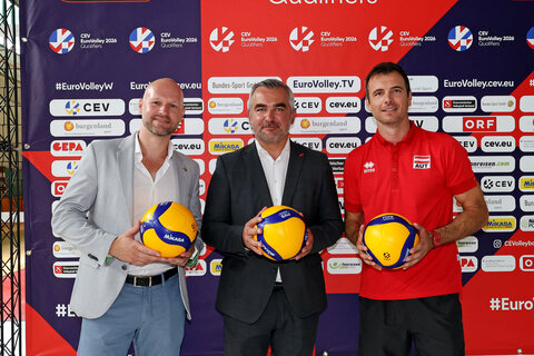 Volleyball-Nationalteams beginnen mit Vorbereitungen für EM-Qualifikation im Burgenland