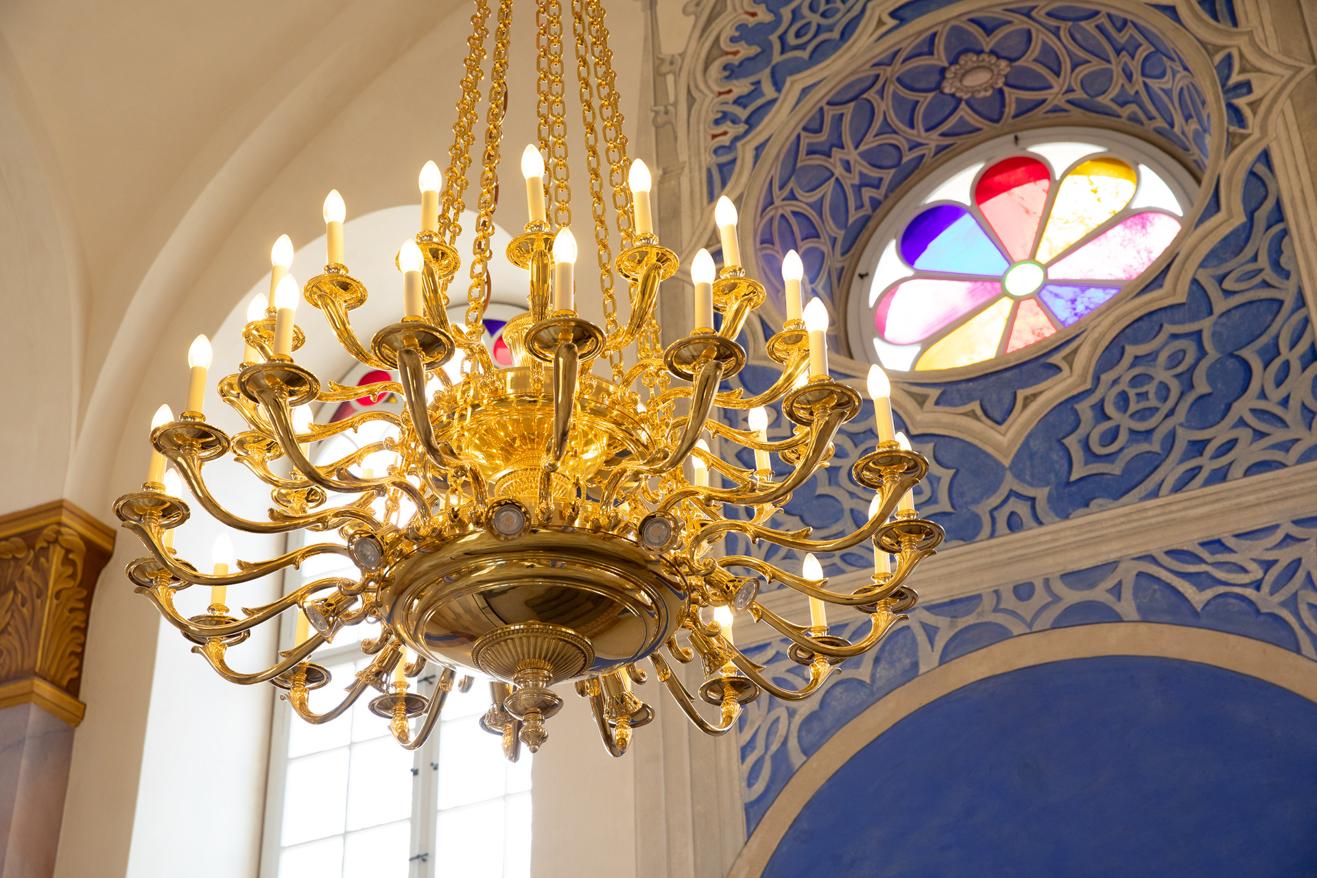 Synagoge Kobersdorf, Innenansicht
