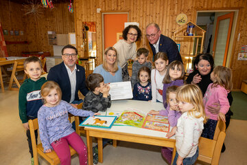 Besuch im mehrsprachigen Kindergarten