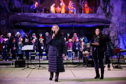 Bildungslandesrätin Daniela Winkler begrüßte die Gäste beim Winterwunder Mörbisch